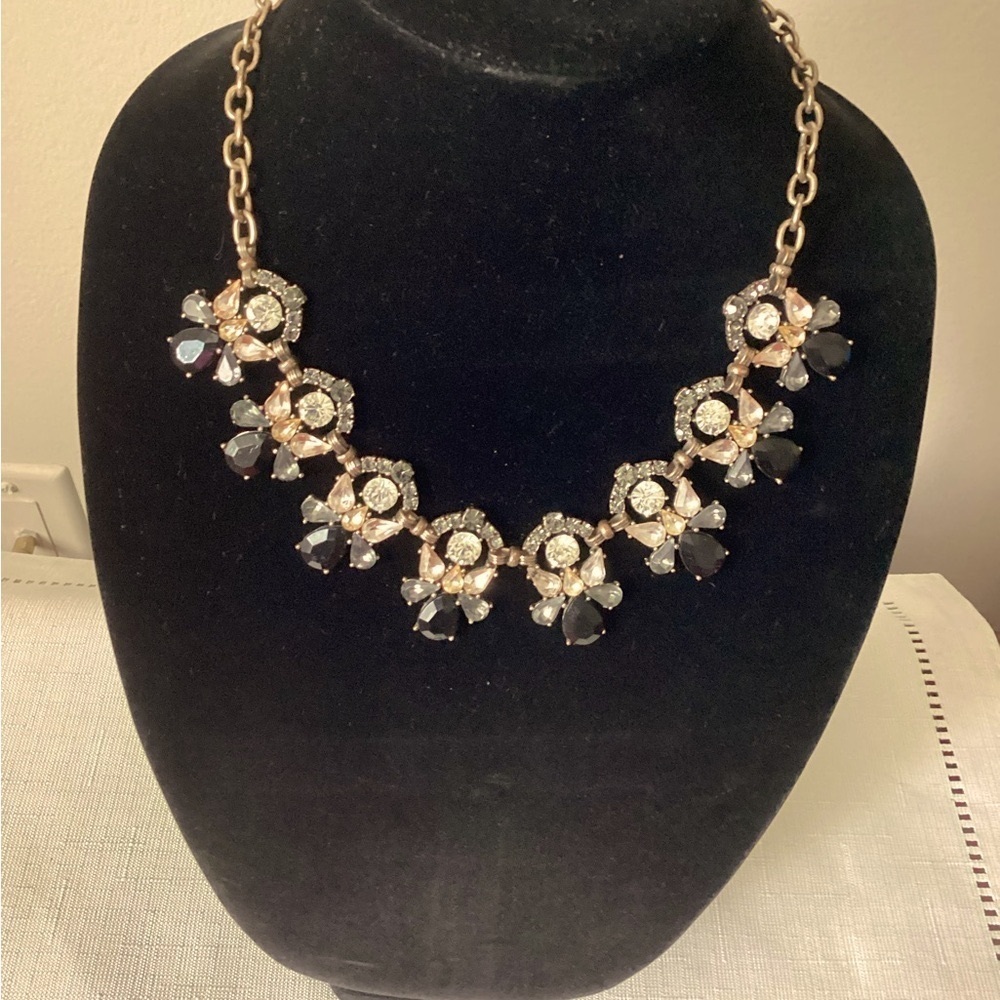 Gold Tone Vintage Statement Necklace